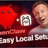 OpenClaw Ollama local setup tutorial thumbnail